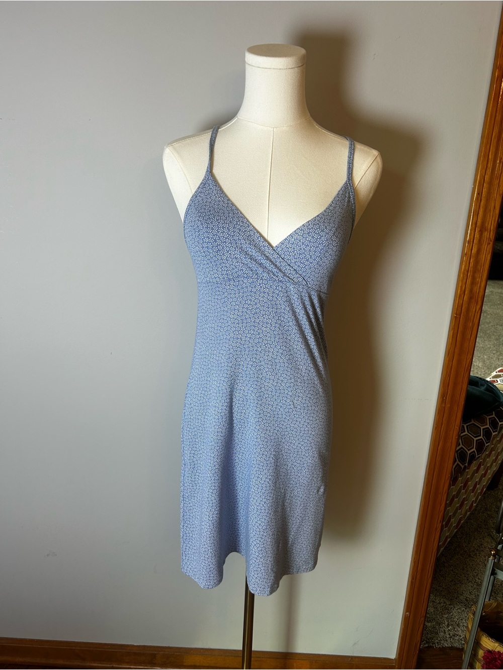 Brandy Melville Light Blue Slip Dress Amara Size S